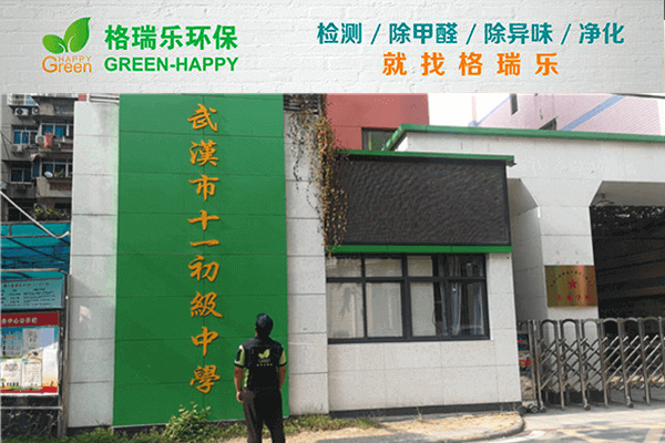 格瑞乐环保：武汉除甲醛公司排名前十，除醛师施工照片展示！