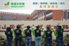 洪山区第一小学书城路小学空气净化-格瑞乐环保