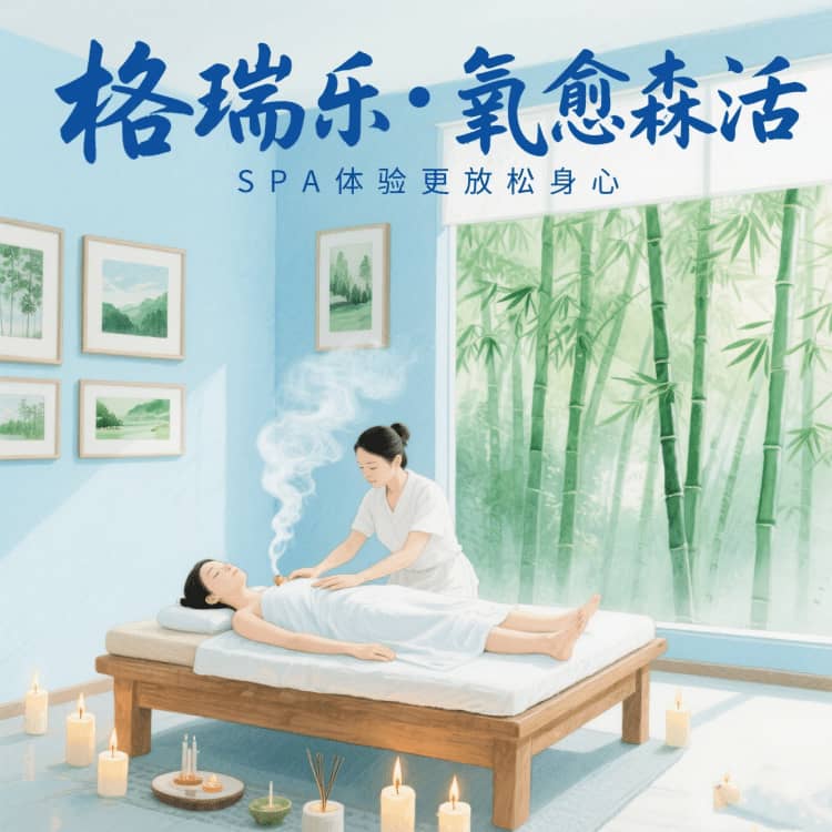 格瑞乐・氧愈森活，SPA馆的 “水汽净化器”