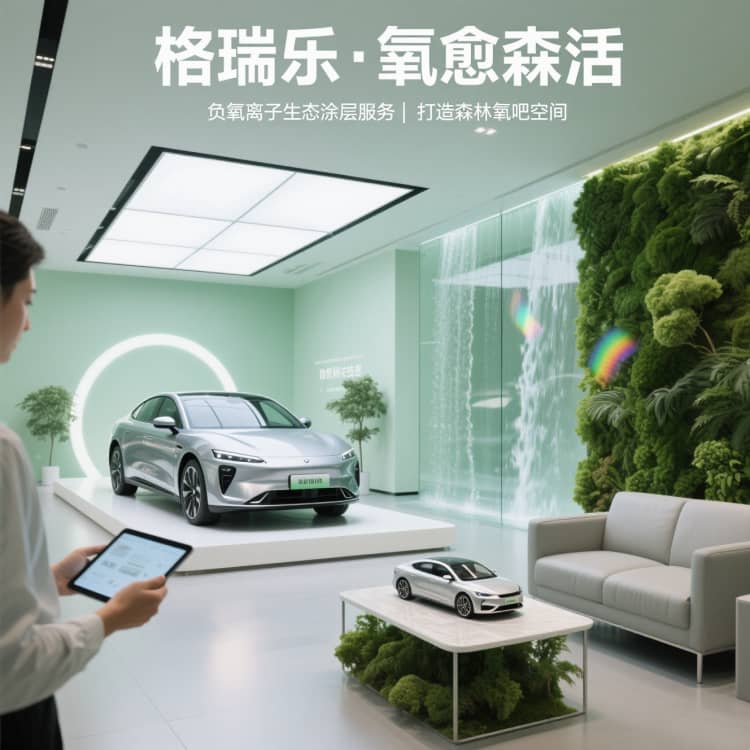 格瑞乐・氧愈森活 - 汽车 4S 店空气净化解决方案:让每一次体验都沉浸在森林般的清新里
