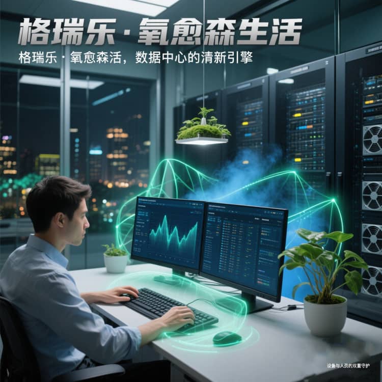 格瑞乐・氧愈森活 - 数据中心空气净化解决方案:让每一次运算都沉浸在森林般的洁净里