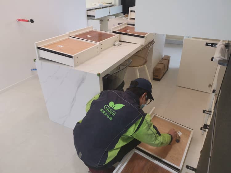 蔡甸除甲醛：格瑞乐蛮扎实！